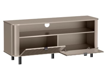 Joriel Golvstående Tv Bänk 137 cm med Förvaring i Trä - Ljusbeige - Möbler - Tv möbel & mediamöbel - TV bänk & mediabänk