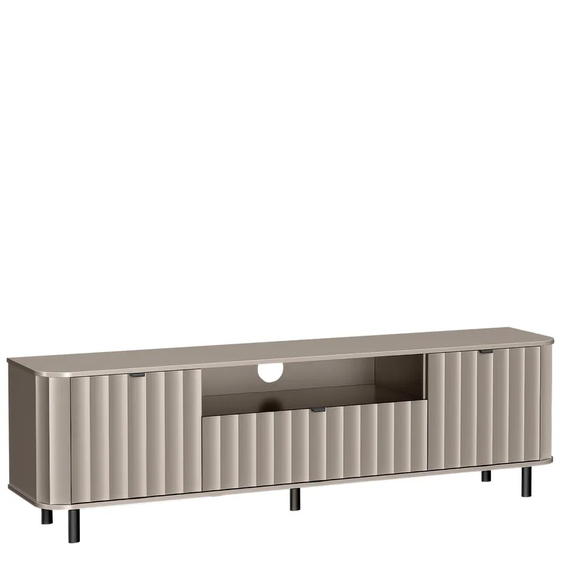 Joriel Tv-bänk 196 cm, Beige|svart