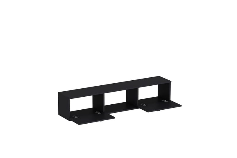 Jorin Tv-bänk 150 cm - Antracit/Silver - Möbler - Tv möbel & mediamöbel - TV bänk & mediabänk