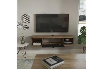 Kalvos Tv-bänk 120 cm - Svart/Ek - Möbler - Tv möbel & mediamöbel - TV bänk & mediabänk
