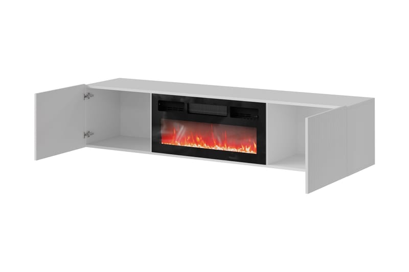 Kamta Tv-bänk 180 cm - Svart - Möbler - Tv möbel & mediamöbel - TV bänk & mediabänk