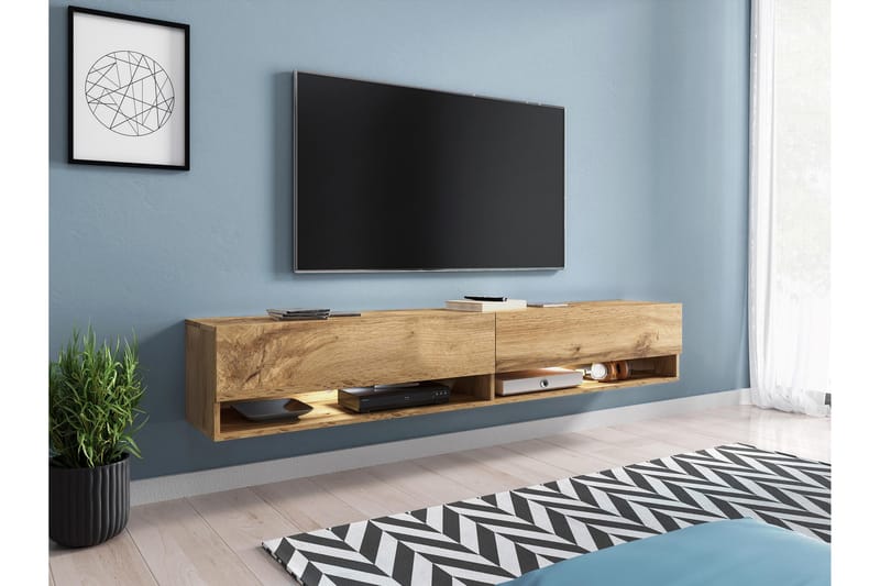 Kanak Tv-bänk 180 cm - Beige - Möbler - Tv möbel & mediamöbel - TV bänk & mediabänk