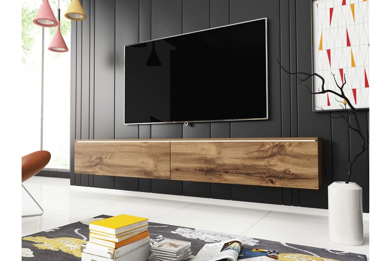 Kanak Tv-bänk 180 cm - Natur - Möbler - Tv möbel & mediamöbel - TV bänk & mediabänk