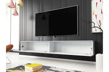Kanak Tv-bänk 180 cm - Natur/Vit - Möbler - Tv möbel & mediamöbel - TV bänk & mediabänk