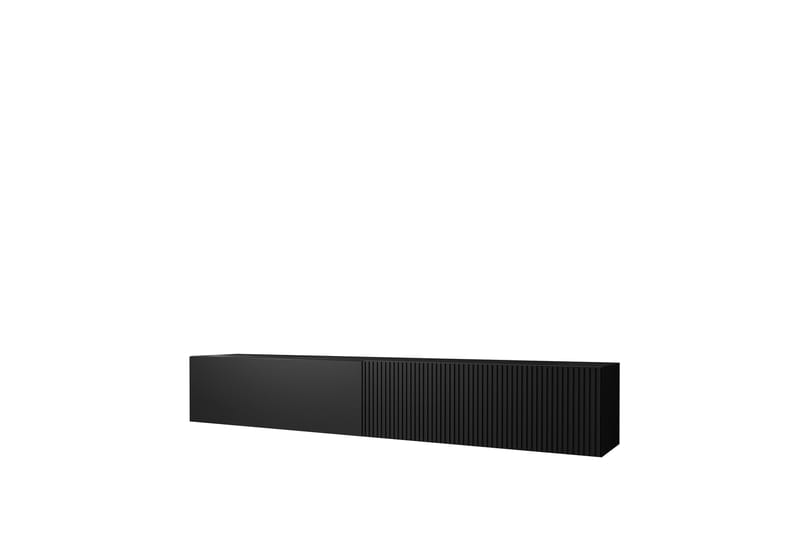 Kangana Tv-bänk 200 cm - Svart - Möbler - Tv möbel & mediamöbel - TV bänk & mediabänk