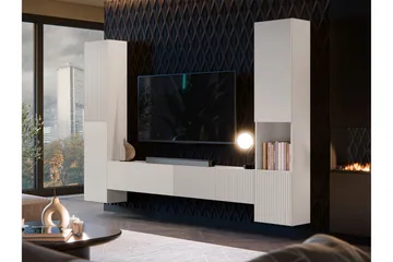Kangana Tv-möbelset - Svart/Brun - Möbler - Tv möbel & mediamöbel - TV-möbelset