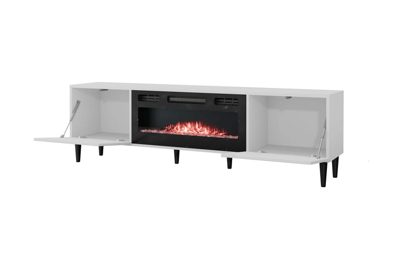 Kannu Tv-bänk 181 cm - Vit - Möbler - Tv möbel & mediamöbel - TV bänk & mediabänk