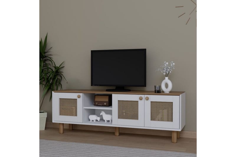 Kuniyoshi Tv-bänk 160 cm - Ek - Möbler - Tv möbel & mediamöbel - TV bänk & mediabänk