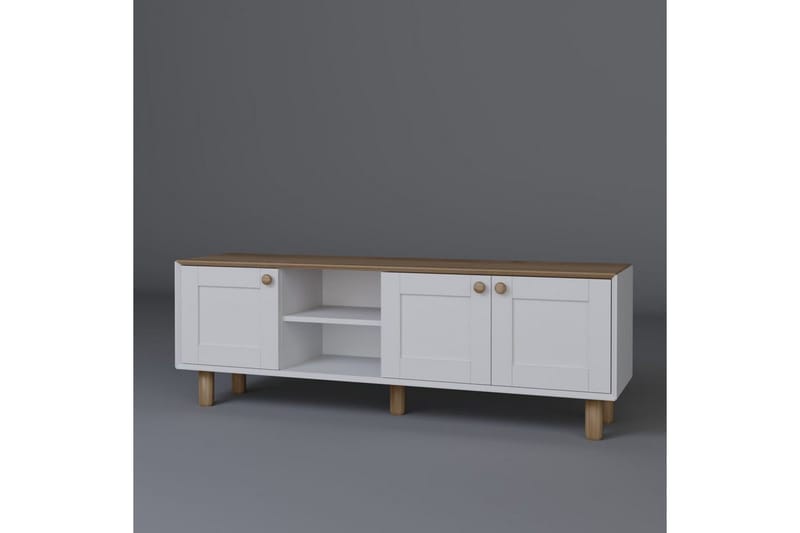 Kuniyoshi Tv-bänk 160 cm - Ek - Möbler - Tv möbel & mediamöbel - TV bänk & mediabänk