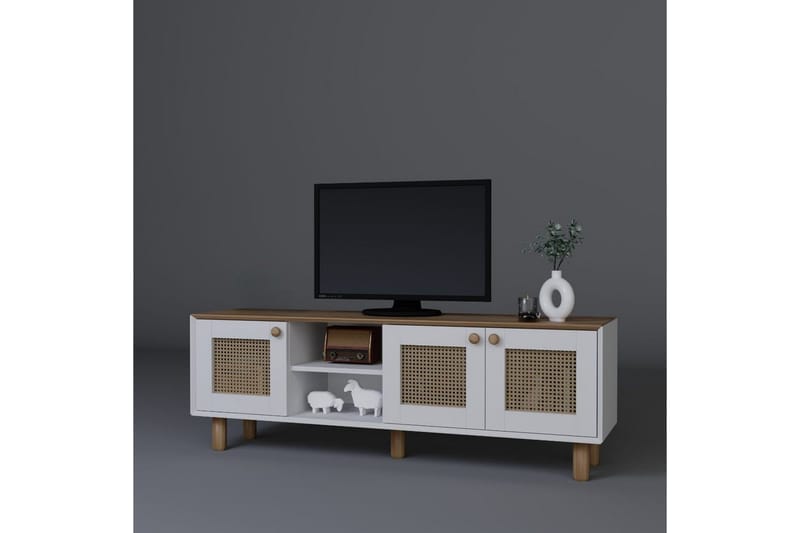 Kuniyoshi Tv-bänk 160 cm - Ek - Möbler - Tv möbel & mediamöbel - TV bänk & mediabänk