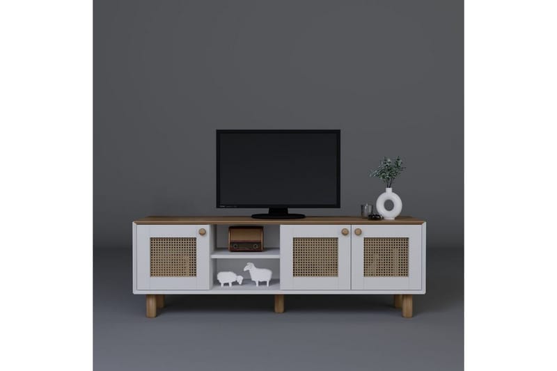 Kuniyoshi Tv-bänk 160 cm - Ek - Möbler - Tv möbel & mediamöbel - TV bänk & mediabänk