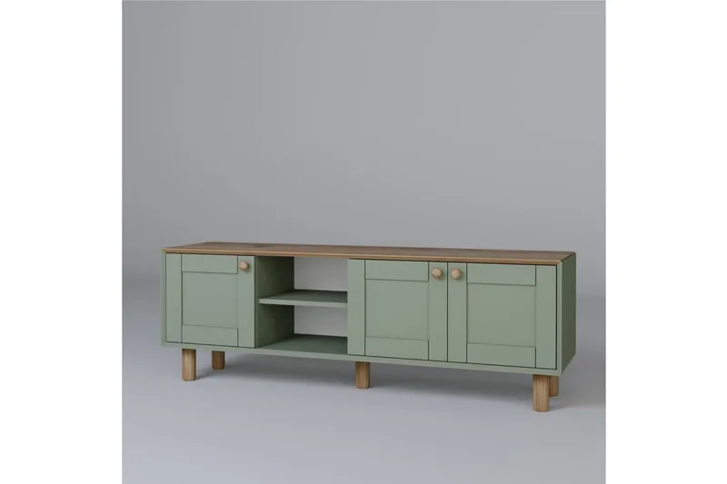 Kuniyoshi Tv-bänk 160 cm - Grön - Möbler - Tv möbel & mediamöbel - TV bänk & mediabänk