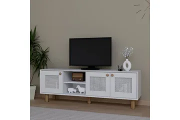 Kuniyoshi Tv-bänk 160 cm - Vit - Möbler - Tv möbel & mediamöbel - TV bänk & mediabänk