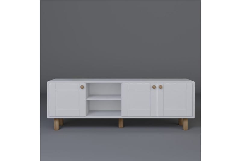Kuniyoshi Tv-bänk 160 cm - Vit - Möbler - Tv möbel & mediamöbel - TV bänk & mediabänk