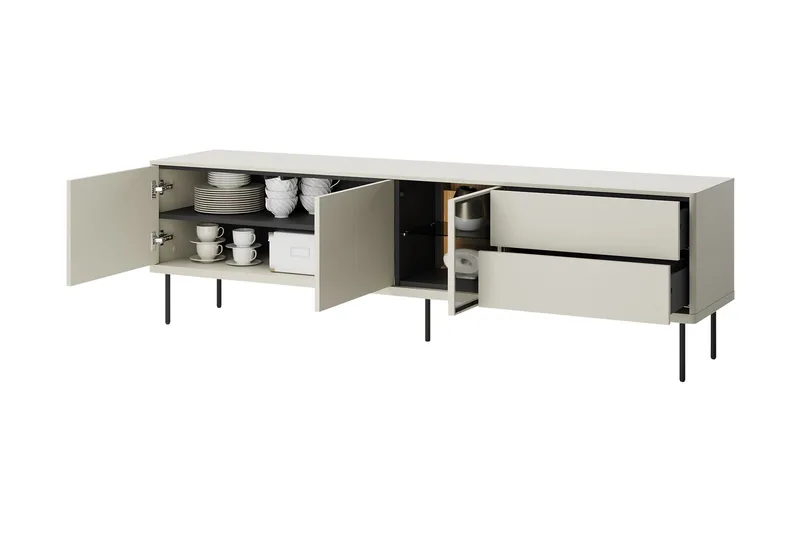 Levisa Tv-bänk 194x41 cm - Cashmere - Möbler - Tv möbel & mediamöbel - TV bänk & mediabänk