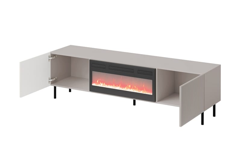 Lionel Tv-bänk 181 cm - Beige - Möbler - Tv möbel & mediamöbel - TV bänk & mediabänk