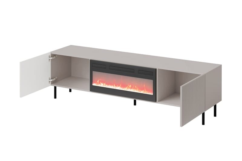 Lionel Tv-bänk 181 cm - Beige - Möbler - Tv möbel & mediamöbel - TV bänk & mediabänk