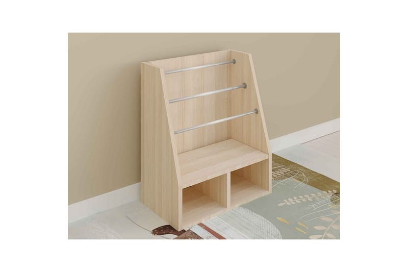 Lorric Bokhylla 64 cm - Ek - Förvaring - Hylla - Bokhylla