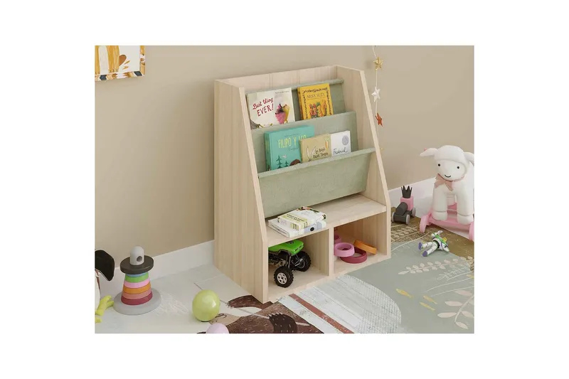 Lorric Bokhylla 64 cm - Ek - Förvaring - Hylla - Bokhylla