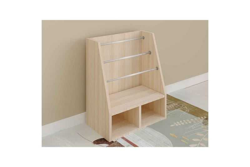 Lorric Bokhylla 64 cm - Ek - Förvaring - Hylla - Bokhylla