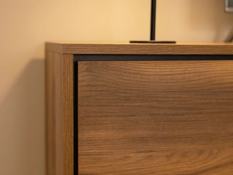 Lorvenn Tv-bänk 190 cm - Brun/Svart - Möbler - Tv möbel & mediamöbel - TV bänk & mediabänk