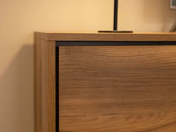 Lorvenn Tv-bänk 190 cm - Brun/Svart - Möbler - Tv möbel & mediamöbel - TV bänk & mediabänk