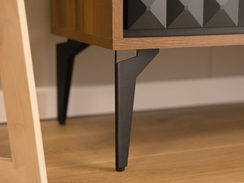 Lorvenn Tv-bänk 190 cm - Brun/Svart - Möbler - Tv möbel & mediamöbel - TV bänk & mediabänk