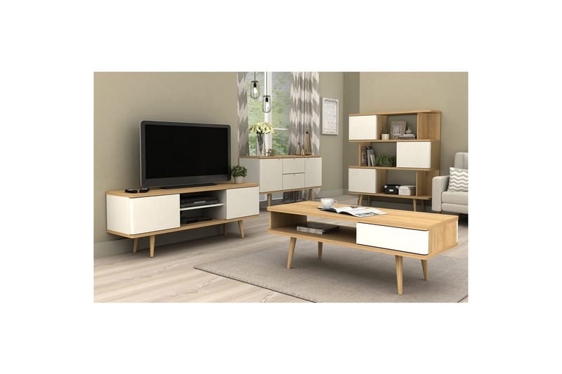 Lowboard Alandra - Möbler - Tv möbel & mediamöbel - TV bänk & mediabänk