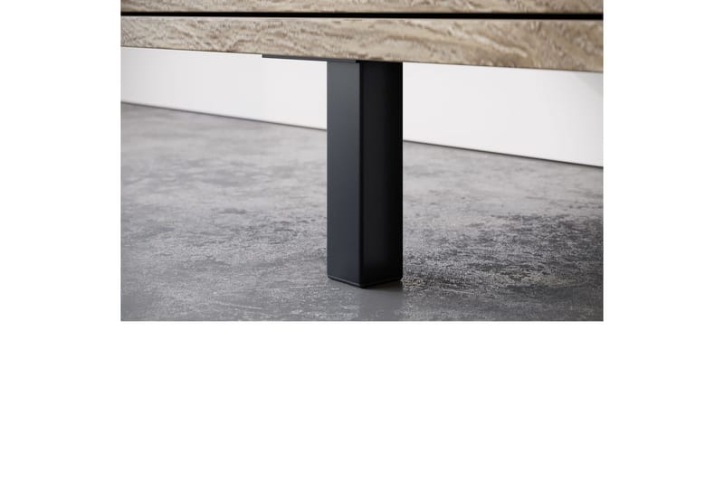 Lowboard Alberto 150x38x50 cm, Ek - 150x38x50 cm, Ek - Möbler - Tv möbel & mediamöbel - TV bänk & mediabänk