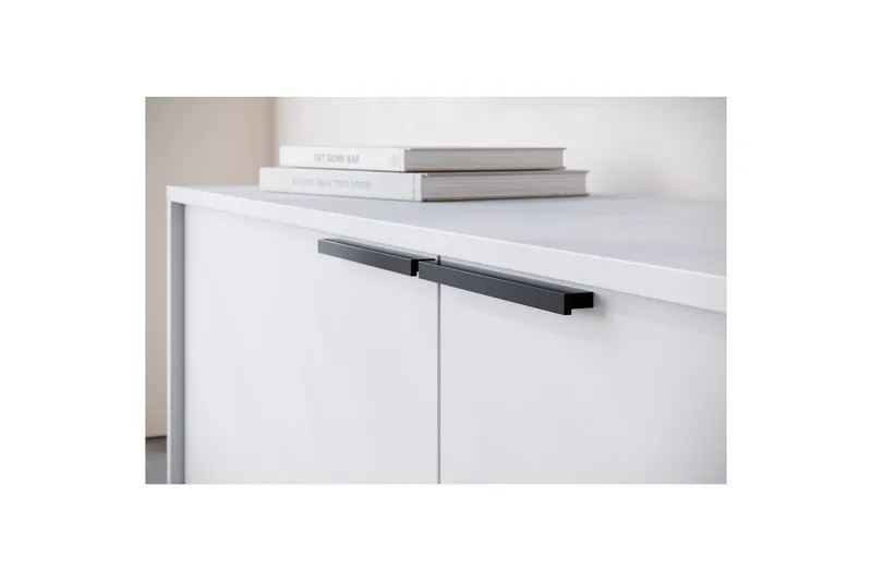 Lowboard Alberto 150x38x50 cm, Vit - 150x38x50 cm, Vit - Möbler - Tv möbel & mediamöbel - TV bänk & mediabänk