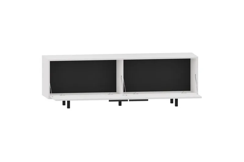 Lowboard Alberto 150x38x50 cm, Vit - 150x38x50 cm, Vit - Möbler - Tv möbel & mediamöbel - TV bänk & mediabänk