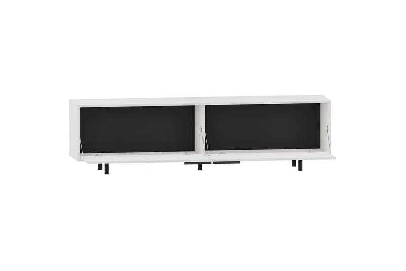 Lowboard Alberto 180x38x50 cm, Vit - 180x38x50 cm, Vit - Möbler - Tv möbel & mediamöbel - TV bänk & mediabänk