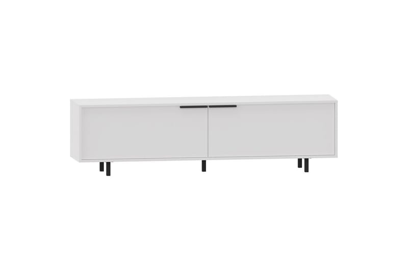 Lowboard Alberto 180x38x50 cm, Vit - 180x38x50 cm, Vit - Möbler - Tv möbel & mediamöbel - TV bänk & mediabänk