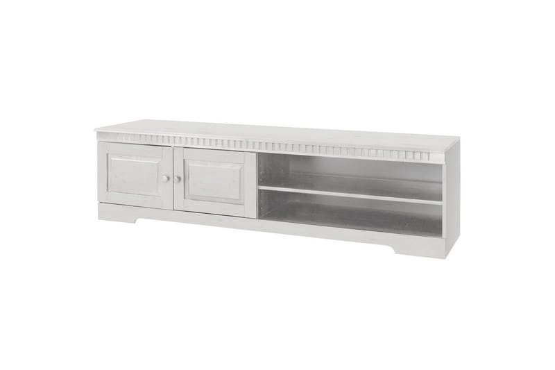 Lowboard Cubrix Vit - Vit - Möbler - Tv möbel & mediamöbel - TV bänk & mediabänk