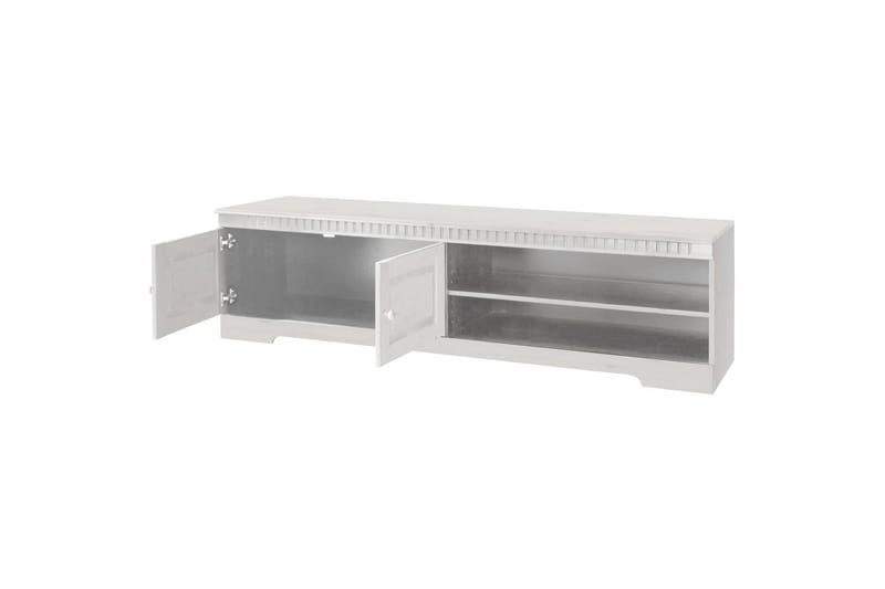 Lowboard Cubrix Vit - Vit - Möbler - Tv möbel & mediamöbel - TV bänk & mediabänk