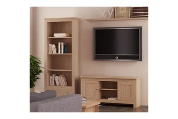 Lowboard Emerald 120x39x58 cm, Natur - 120x39x58 cm, Natur - Möbler - Tv möbel & mediamöbel - TV bänk & mediabänk