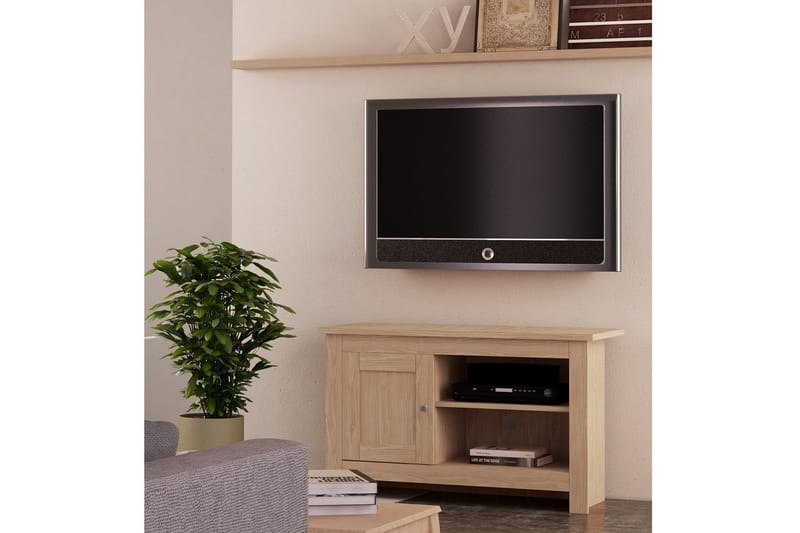 Lowboard Emerald 95x39x58 cm, Natur - 95x39x58 cm, Natur - Möbler - Tv möbel & mediamöbel - TV bänk & mediabänk