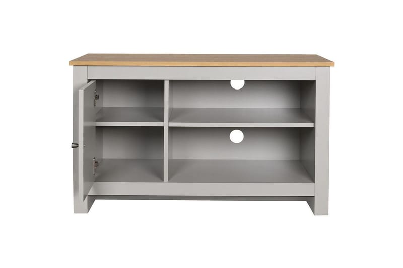 Lowboard Emerald 95x39x58 cm, Natur/Grå - 95x39x58 cm, Natur/Grå - Möbler - Tv möbel & mediamöbel - TV bänk & mediabänk