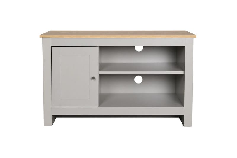 Lowboard Emerald 95x39x58 cm, Natur/Grå - 95x39x58 cm, Natur/Grå - Möbler - Tv möbel & mediamöbel - TV bänk & mediabänk