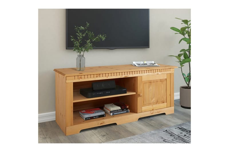 Lowboard Lisa Betsad/Vax - Betsad/Vax - Möbler - Tv möbel & mediamöbel - TV bänk & mediabänk