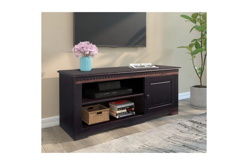 Lowboard Lisa Havana/lack - Havana/lack - Möbler - Tv möbel & mediamöbel - TV bänk & mediabänk