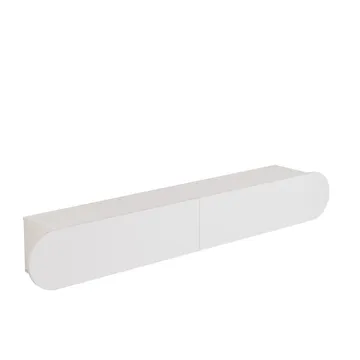Lumina TV-bänk 180x29,5x31,6 cm - Vit - Möbler - Tv möbel & mediamöbel - TV bänk & mediabänk