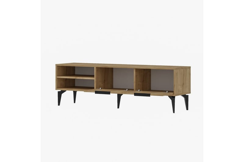 Lyven Tv-bänk 160 cm - Brun - Möbler - Tv möbel & mediamöbel - TV bänk & mediabänk