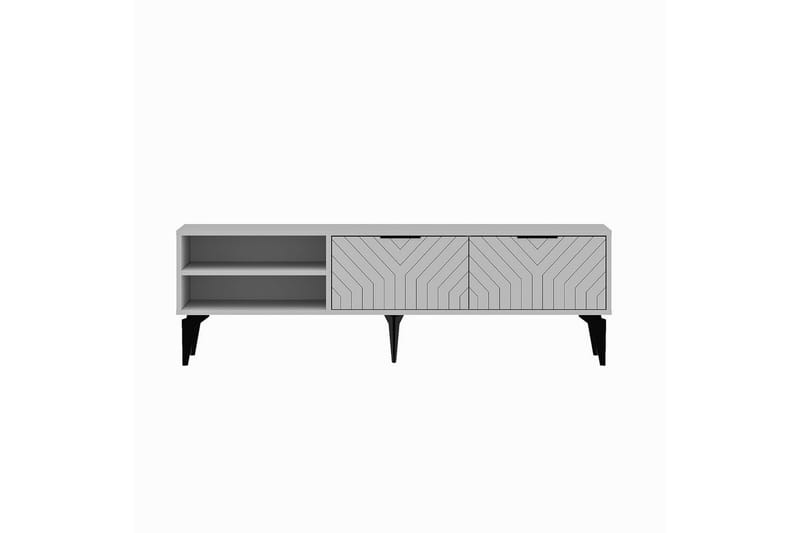 Lyven Tv-bänk 160 cm - Vit - Möbler - Tv möbel & mediamöbel - TV bänk & mediabänk