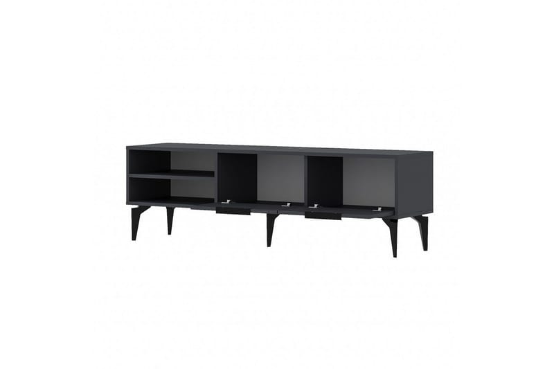 Lyven Tv-bänk - Grå - Möbler - Tv möbel & mediamöbel - TV bänk & mediabänk