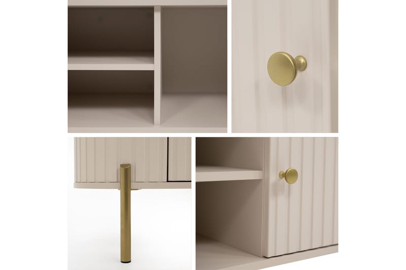 Maggio Tv-bänk 175x43 cm - Beige - Möbler - Tv möbel & mediamöbel - TV bänk & mediabänk