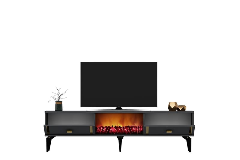 Male Tv-bänk 150 cm - Guld - TV bänk & mediabänk