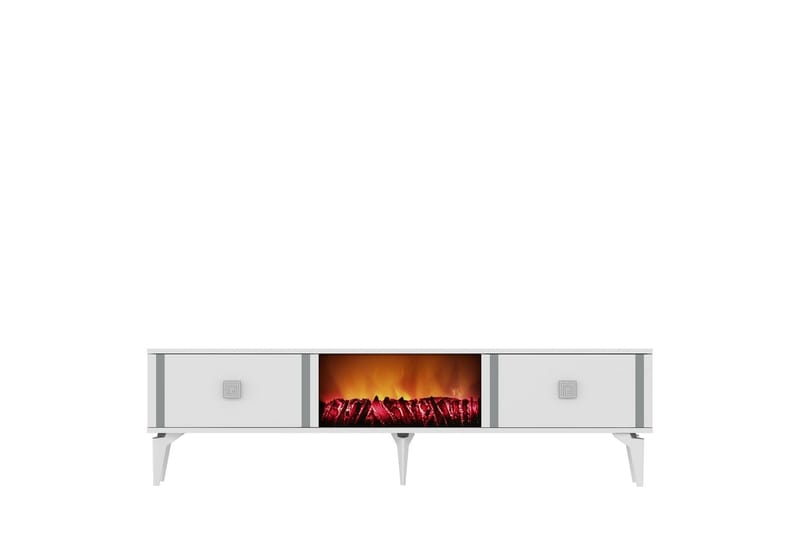 Male Tv-bänk 150 cm - Silver - TV bänk & mediabänk