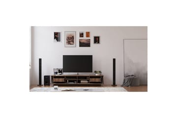 Malric TV Bänk 180 cm i Ek - Brun - Möbler - Tv möbel & mediamöbel - TV bänk & mediabänk
