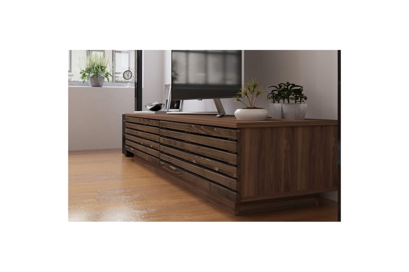 Malric Tv-bänk 180 cm - Natur - Möbler - Tv möbel & mediamöbel - TV bänk & mediabänk